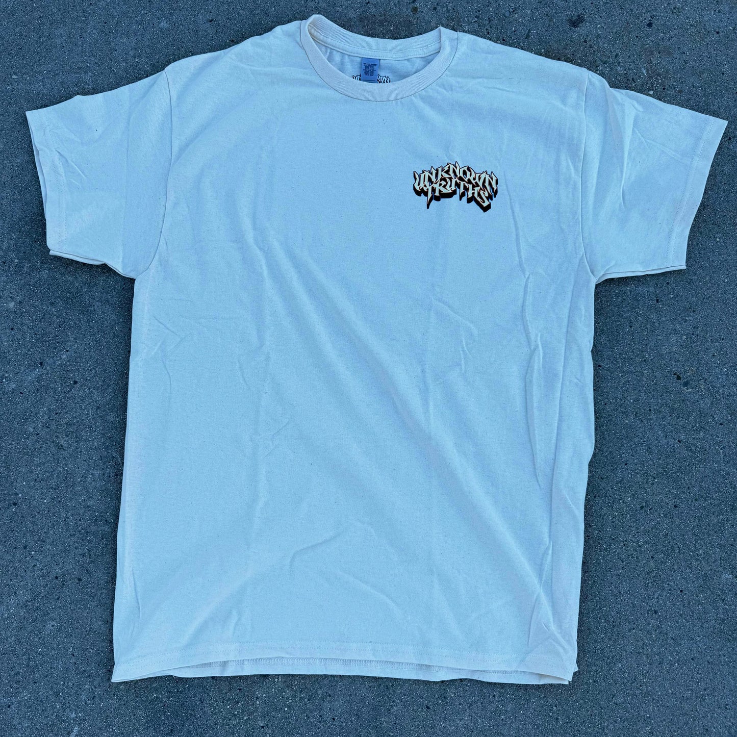 "Everybody Dies But Not Everybody Lives" Tee (cream)