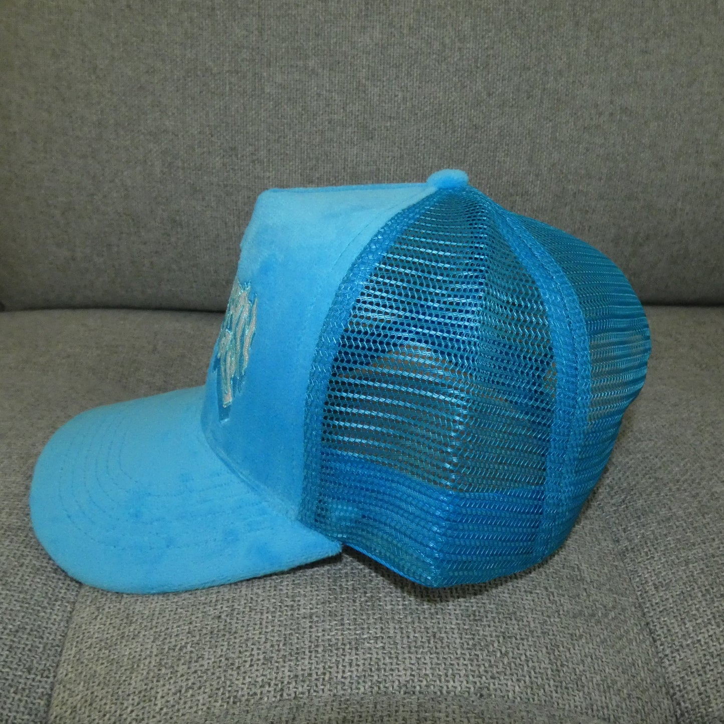 Blue Velvet Trucker Hat