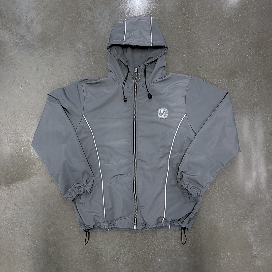SHADOWLINE TRACKSUIT JACKET - GRAY