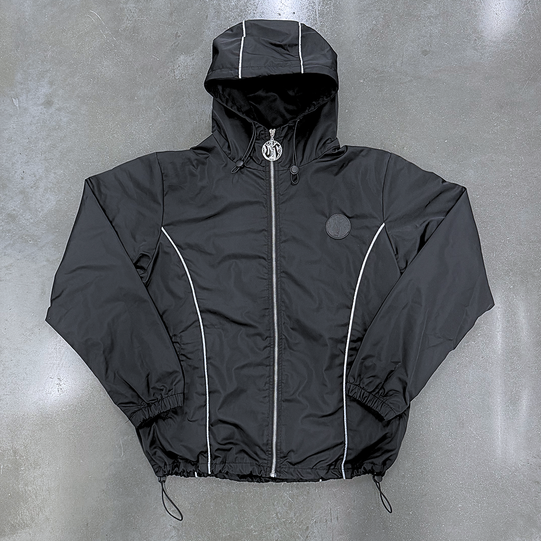 SHADOWLINE TRACKSUIT JACKET - BLACK