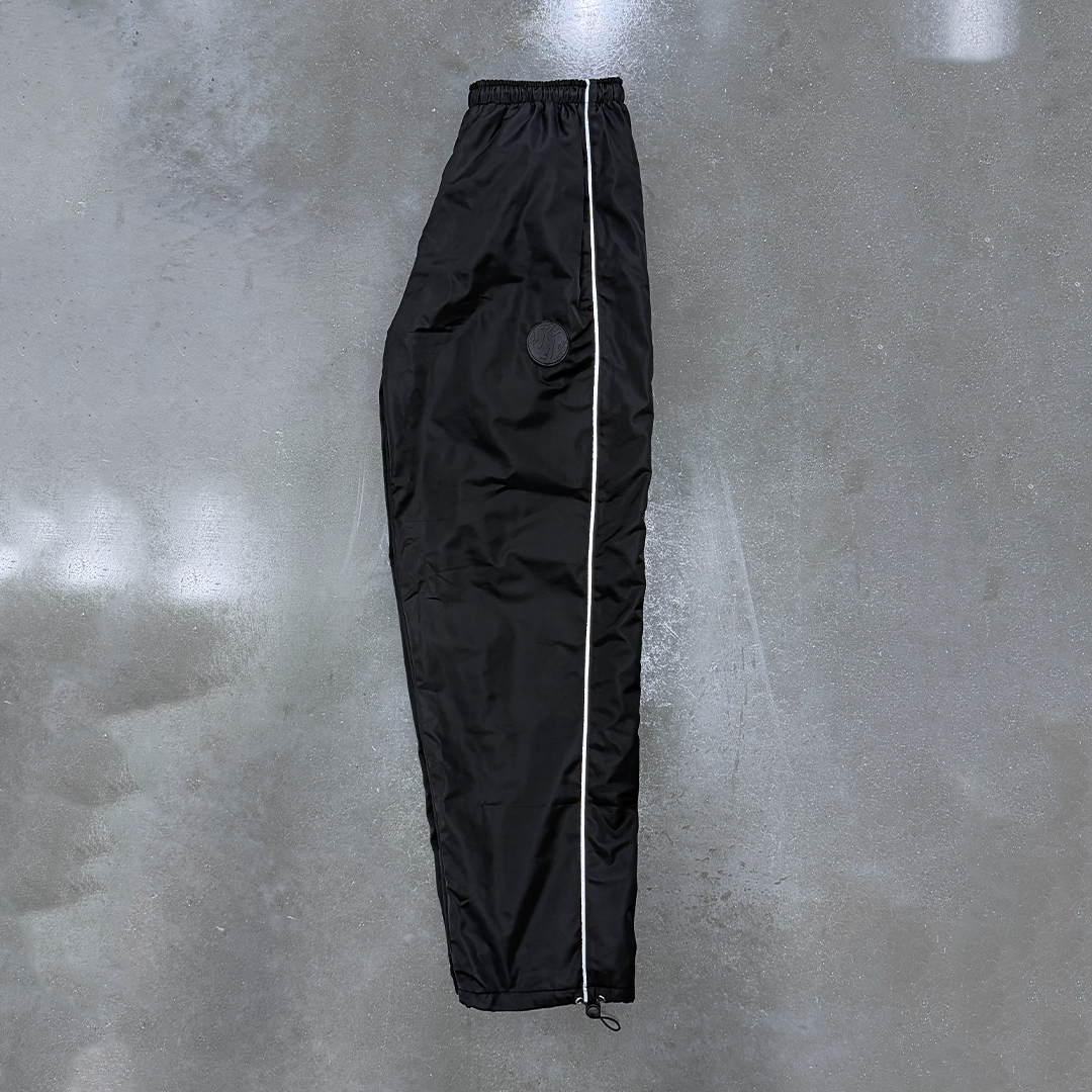SHADOWLINE TRACKSUIT PANTS - BLACK