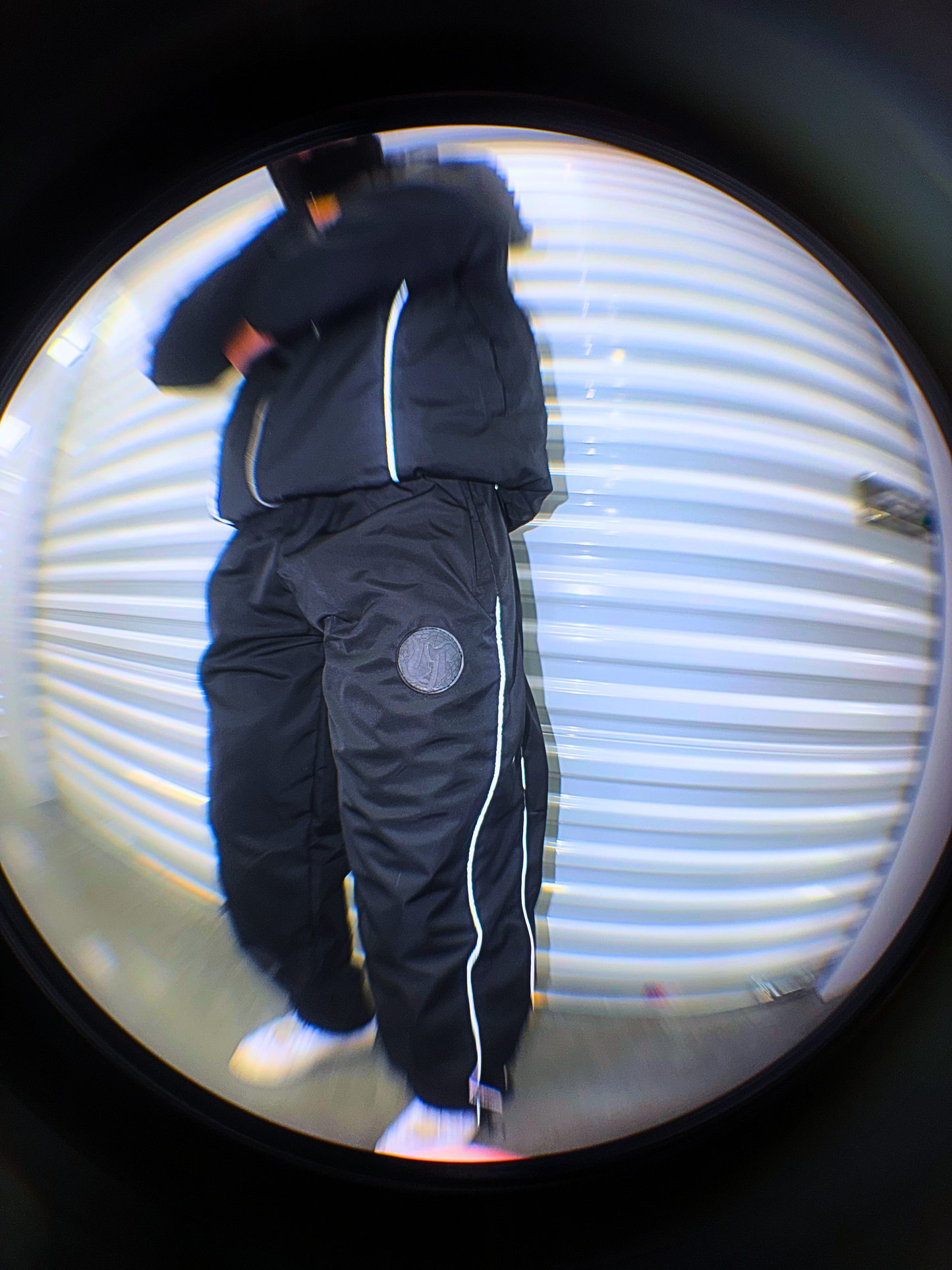 Unknown Truths Black Track Pants