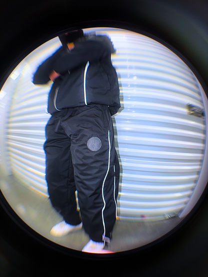 Unknown Truths Black Track Pants